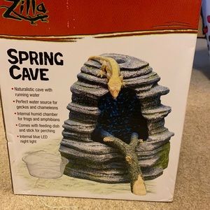 Reptile spring cave